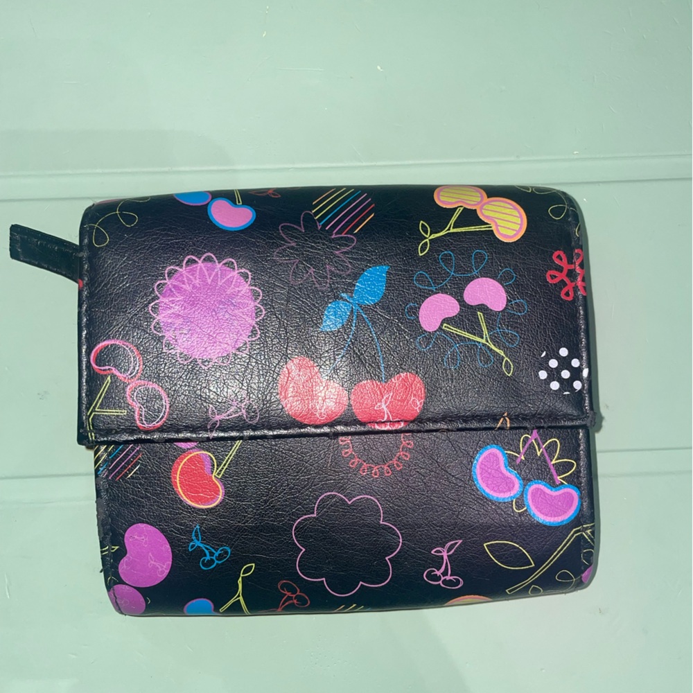 Colorful Patterned Women's Wallet - Picture 2 of 7